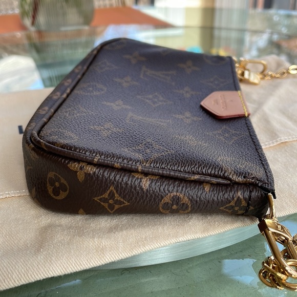 Authentic Louis Vuitton multi pochette accessories with BLACK NYLON STRAP !! - Picture 10 of 15